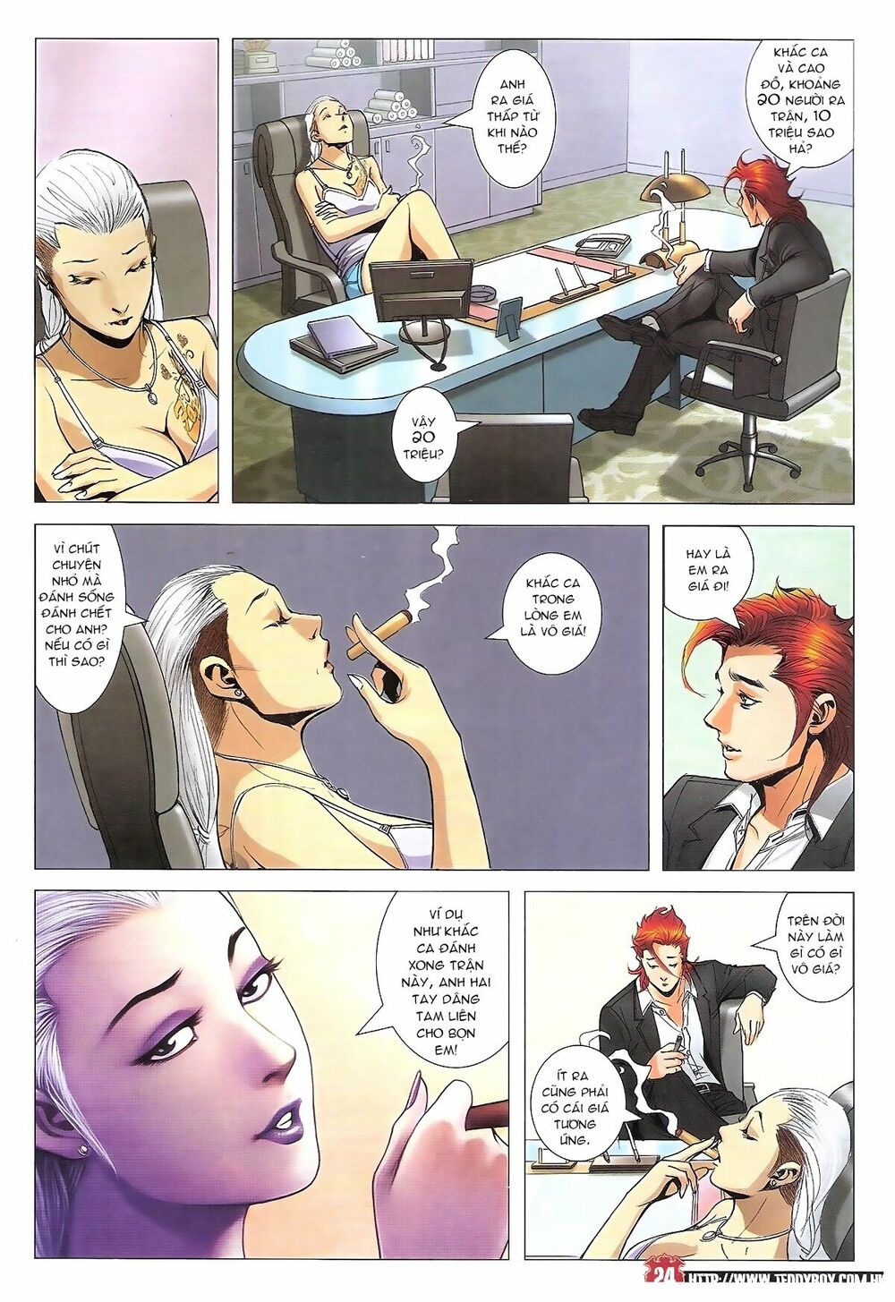 Người Trong Giang Hồ: Chapter 1821: Mua chuộc Lý Thành Khắc