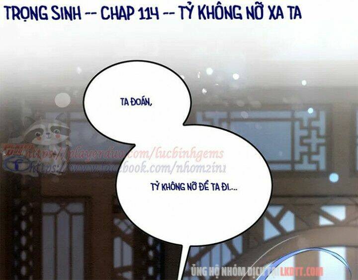 Trọng Sinh Bá Sủng Nhiếp Chính Vương Quá Mạnh Mẽ: Chapter 114
