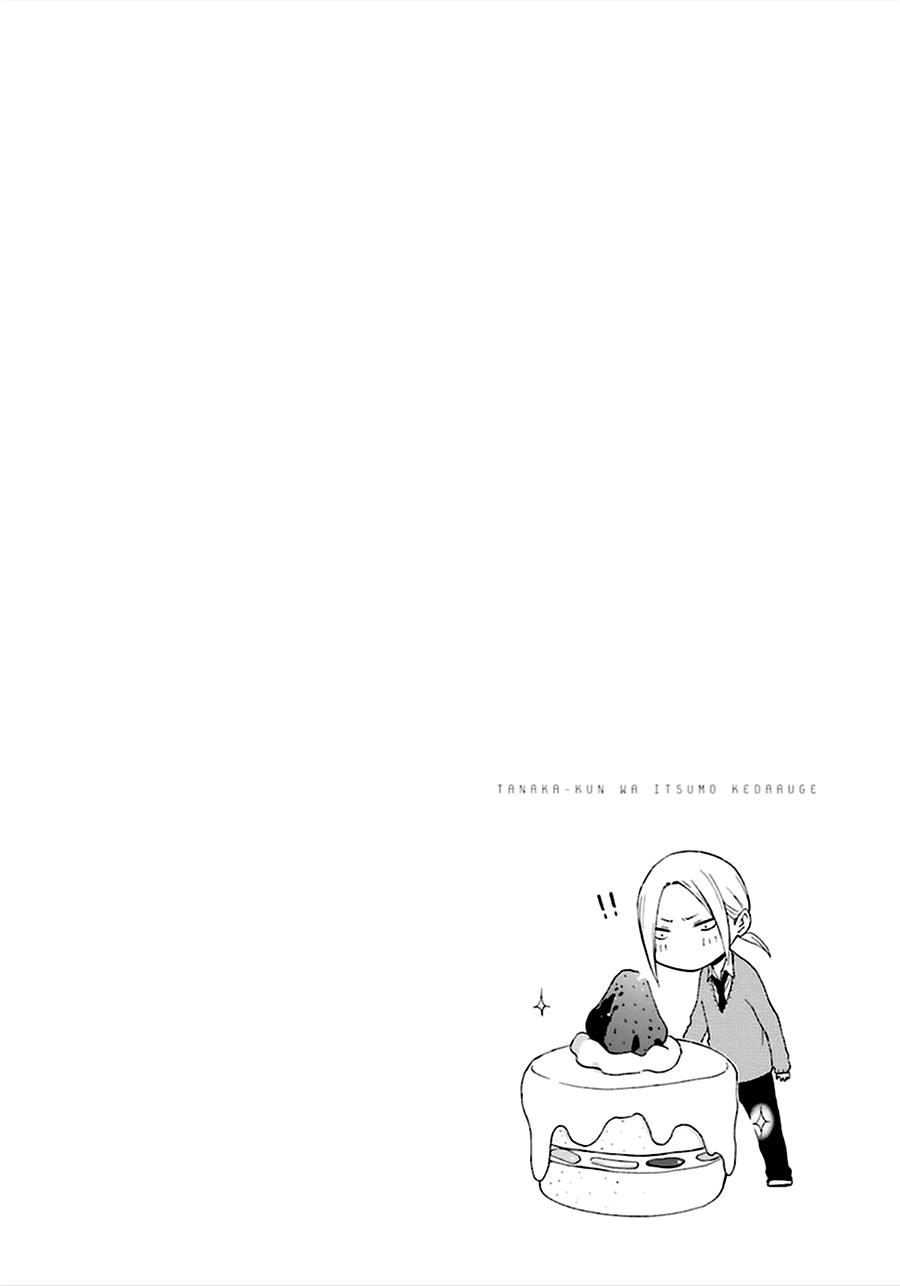 Tanaka-Kun Wa Itsumo Kedaruge: Chapter 40