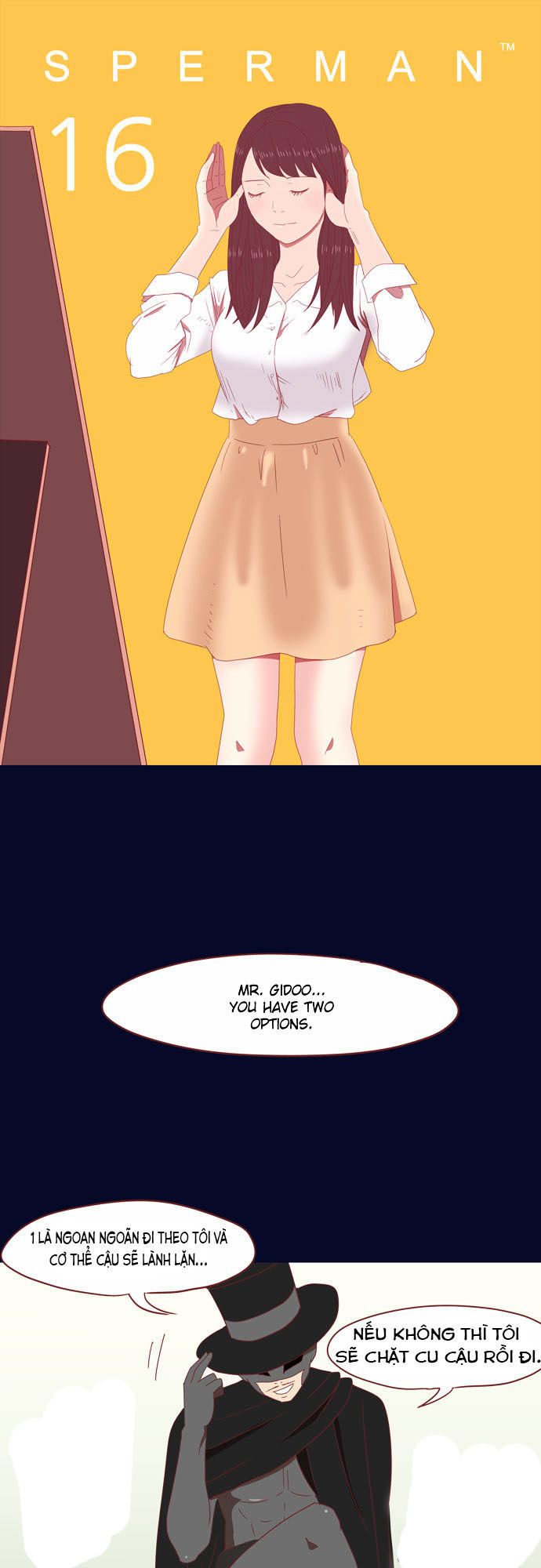 Sperman - Siêu Nhân Tinh Trùng: Chapter 16
