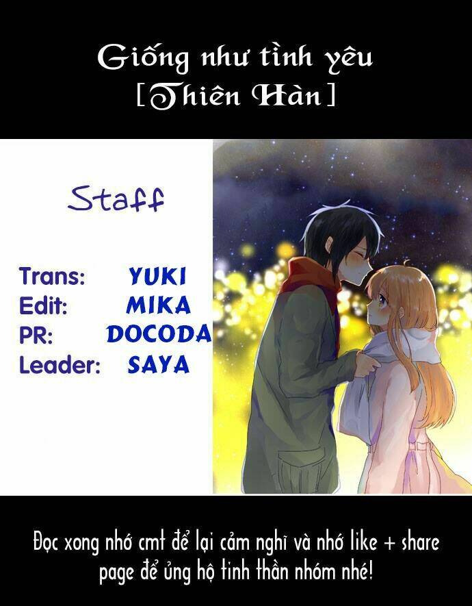 Giống Như Tình Yêu!: Chapter 10.2