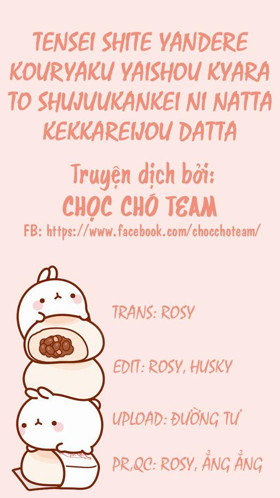 Tensei Shite Yandere Kouryaku Yaishou Kyara To Shujuukankei Ni Natta Kekka: Chapter 1