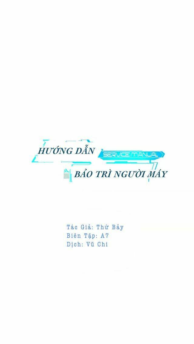 Hướng Dẫn Bảo Trì Người Máy: Chapter 2