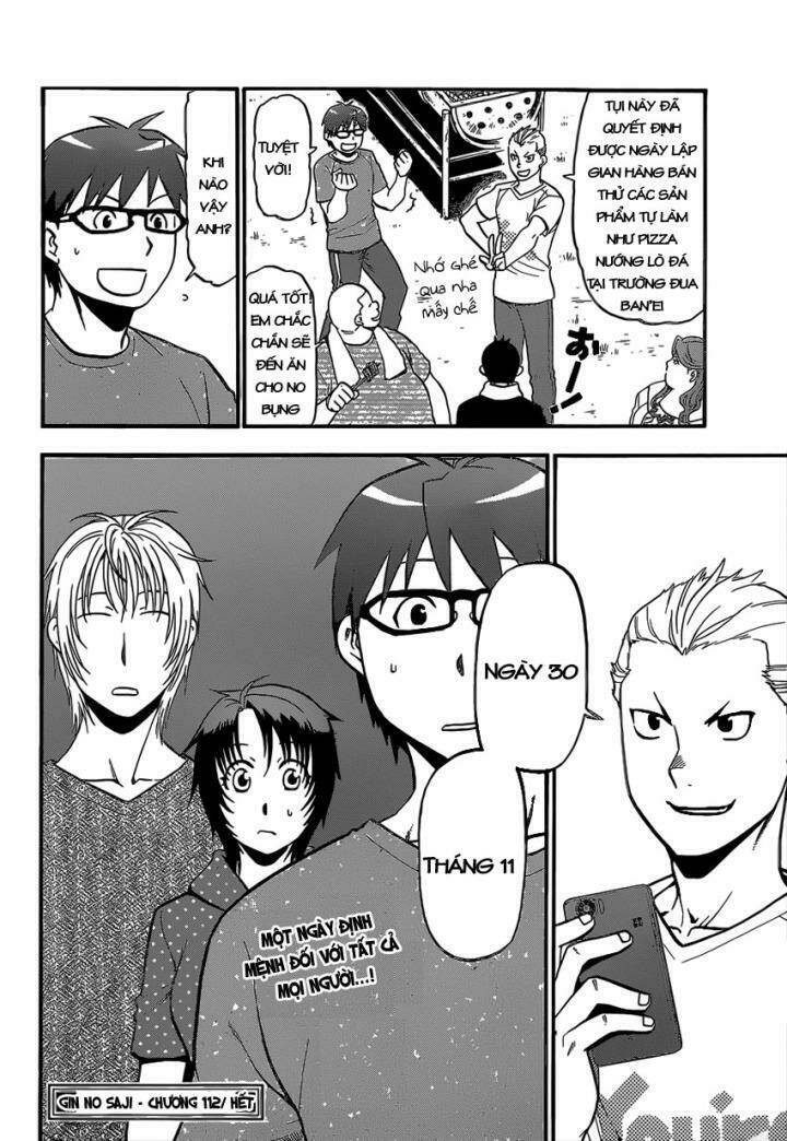 Gin No Saji: Chapter 112