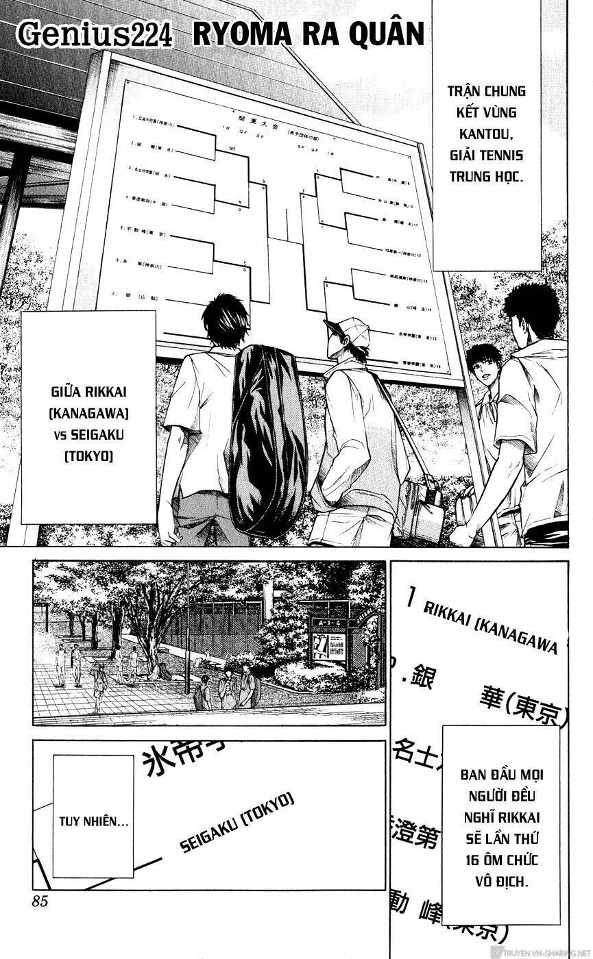 Hoàng Tử Tennis: Chapter 224