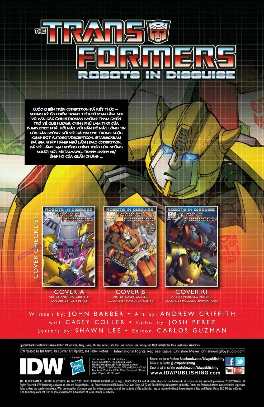 The Transformers: Robots In Disguise: Chapter 5