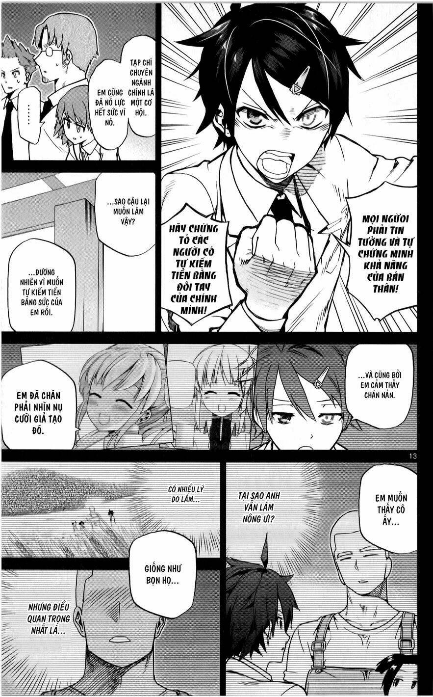 Ichiba Kurogane Wa Kasegitai: Chapter 10