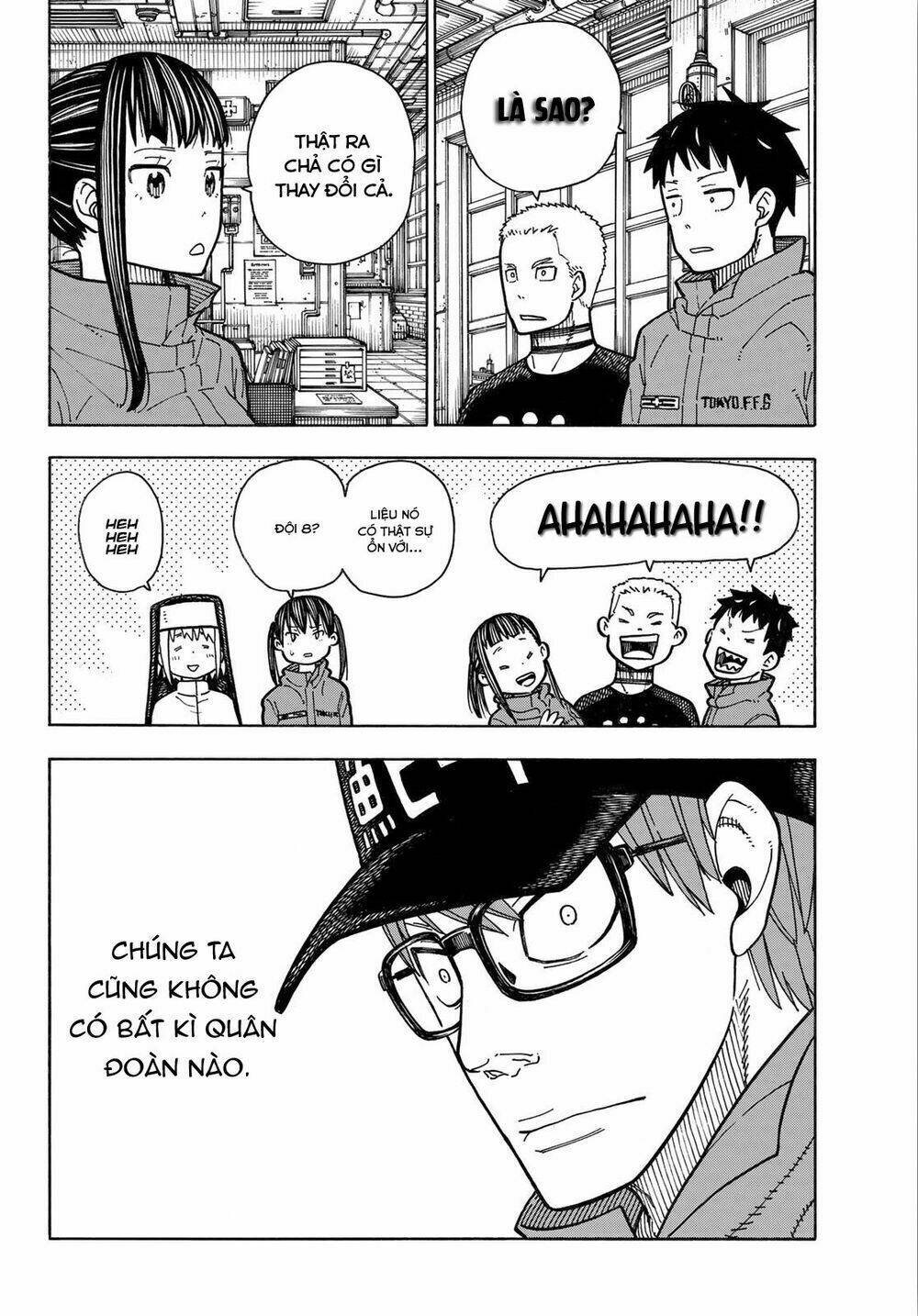 Biệt Đội Lính Cứu Hỏa: Chapter 167