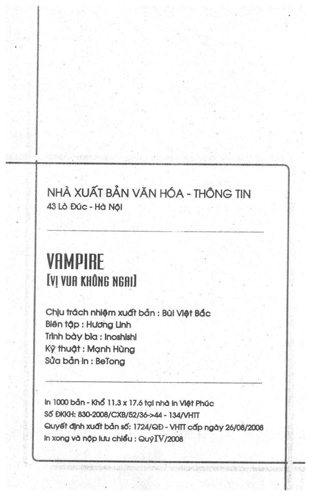 Record of Fallen Vampire: Chapter 6
