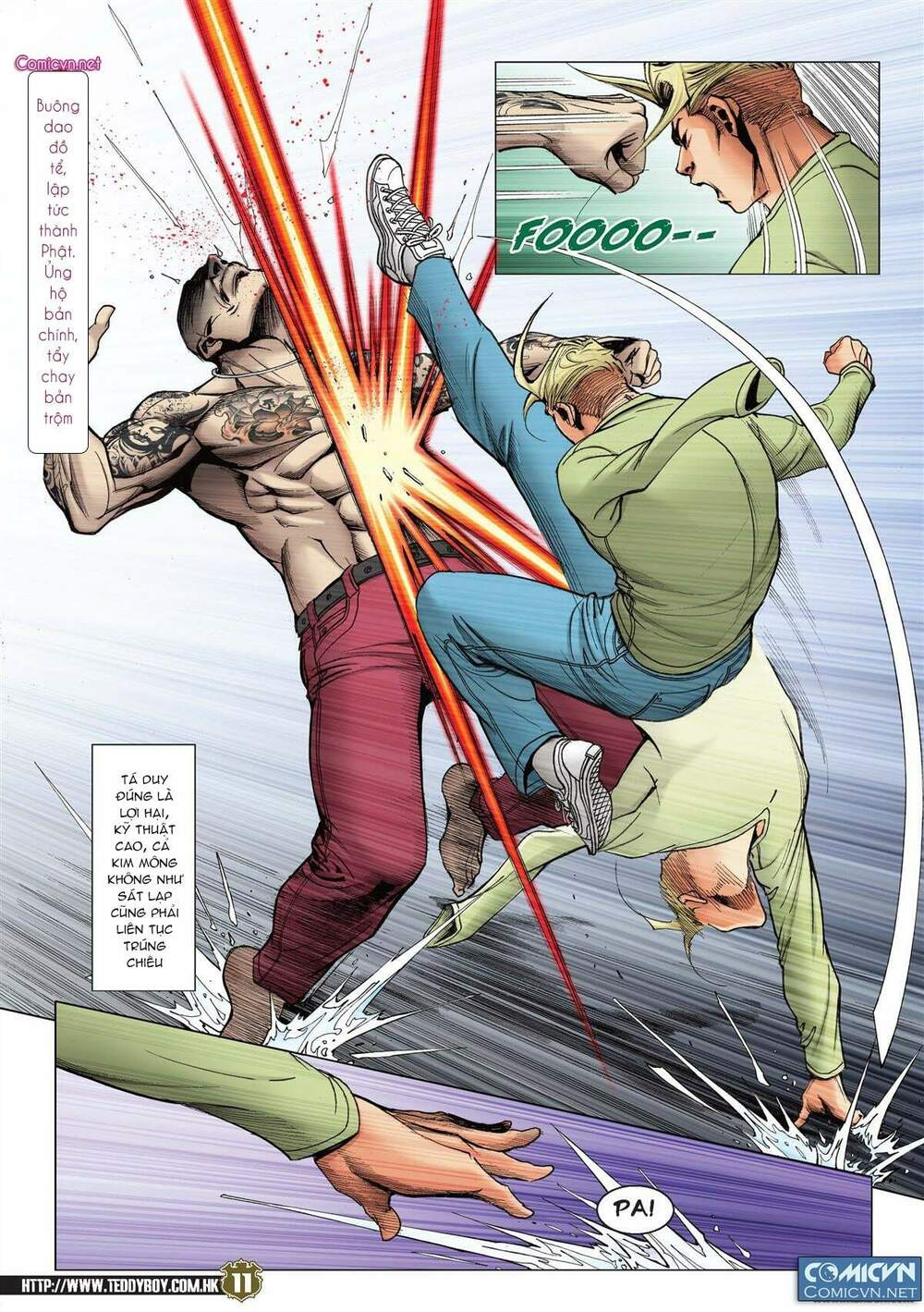 Người Trong Giang Hồ: Chapter 2160: Tá Duy vs Sát Lạp 2