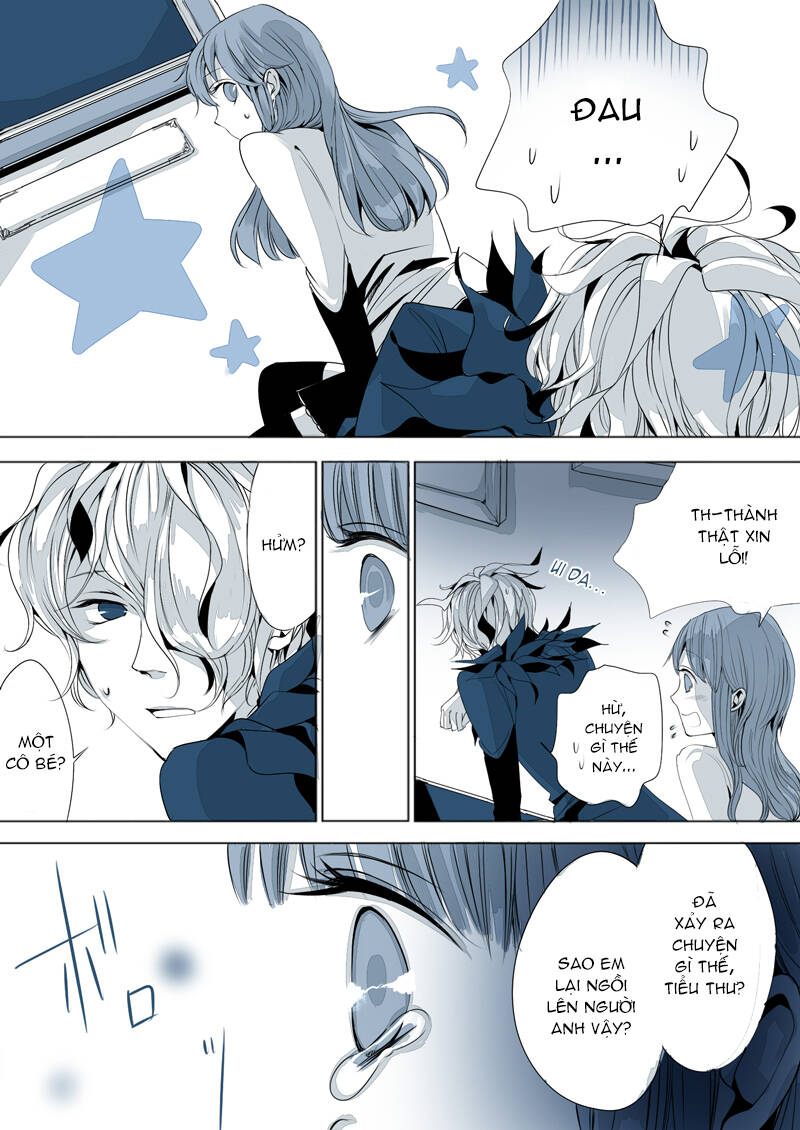 Ib Doujinshi - Ao Meikyuu No Ou: Chapter 1