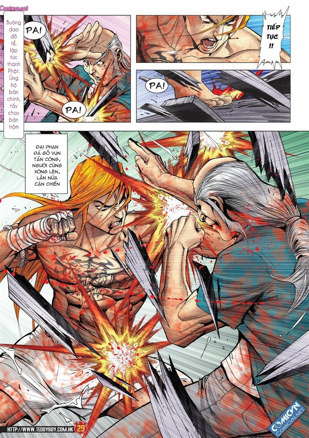 Người Trong Giang Hồ: Chapter 2166: Máu nóng bốc cao