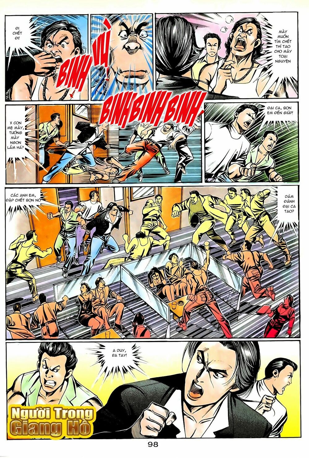 Người Trong Giang Hồ: Chapter 94: Hoàng giả chi phong