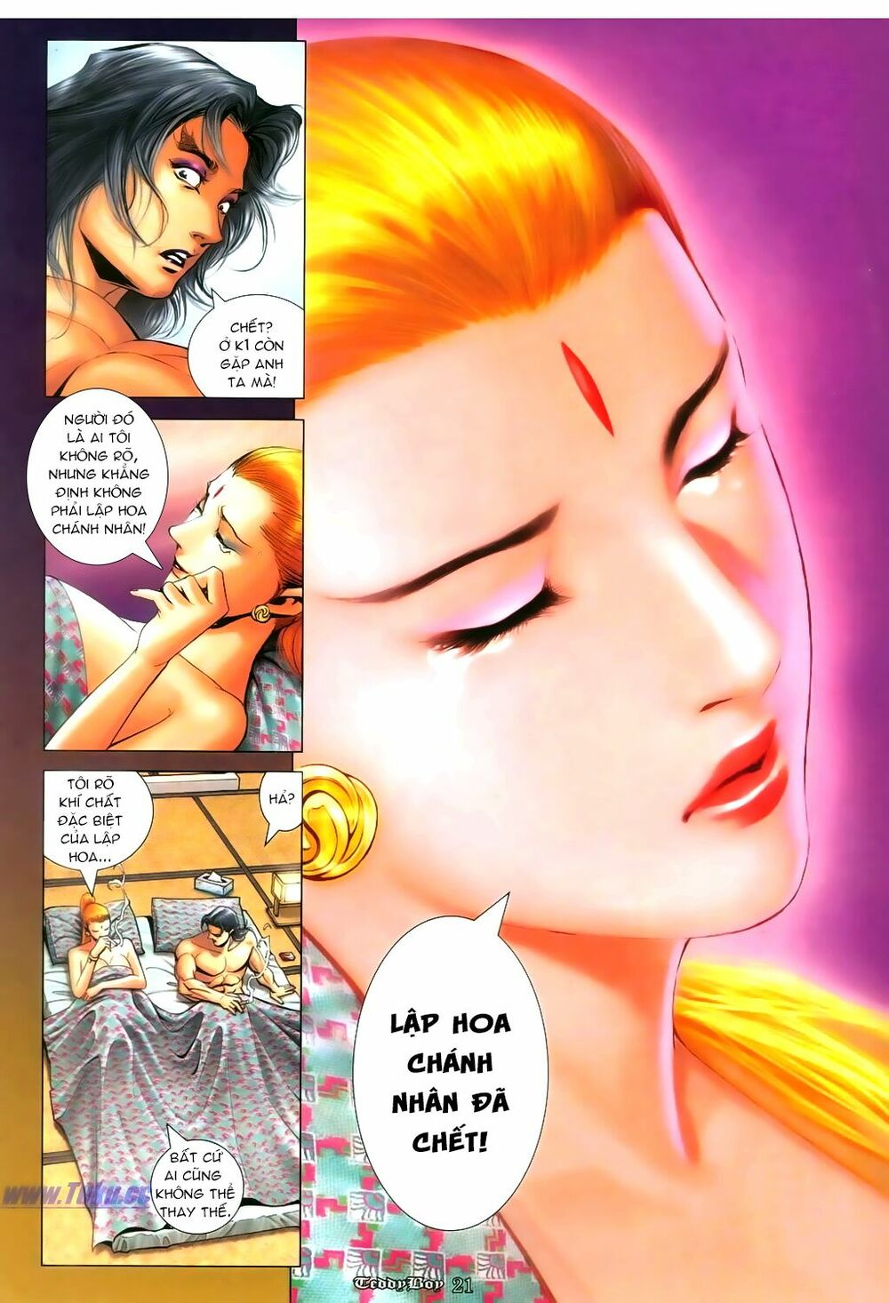 Người Trong Giang Hồ: Chapter 1096: Lập Hoa đã chết