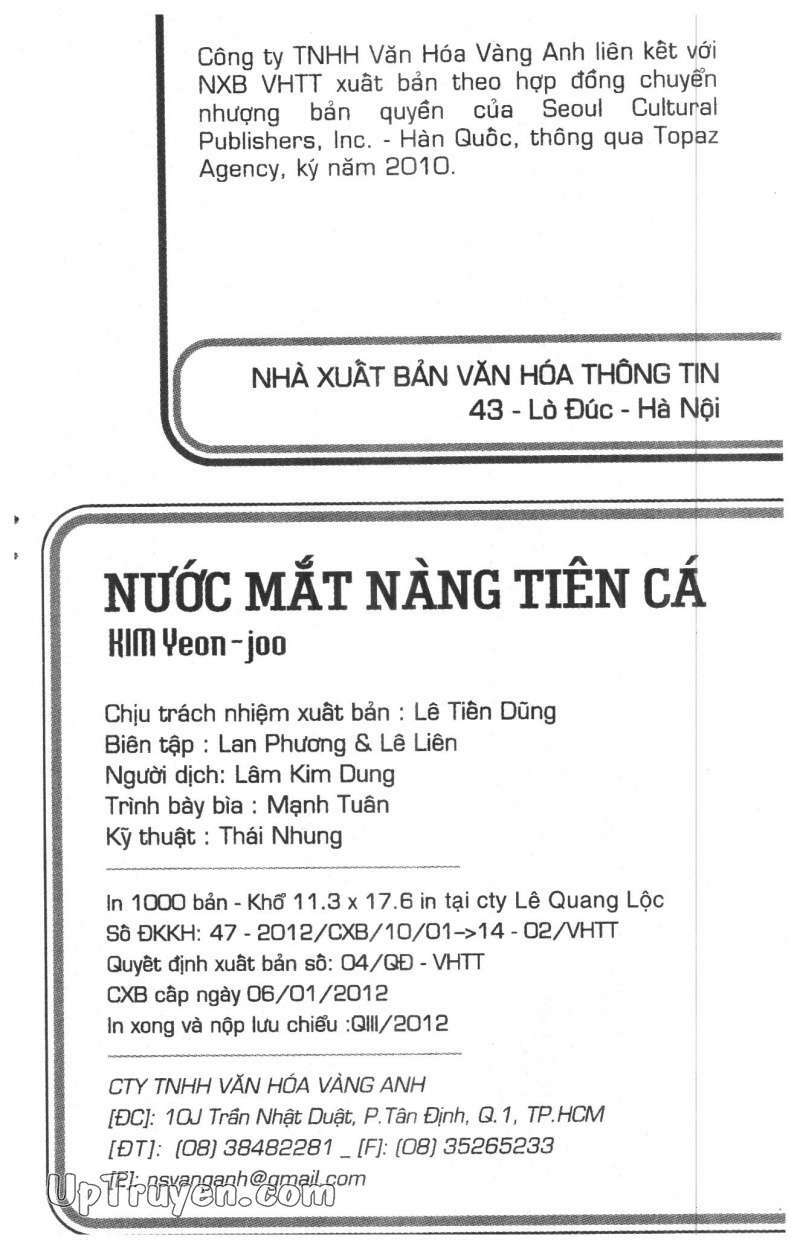 Nước Mắt Nàng Tiên Cá: Chapter 13