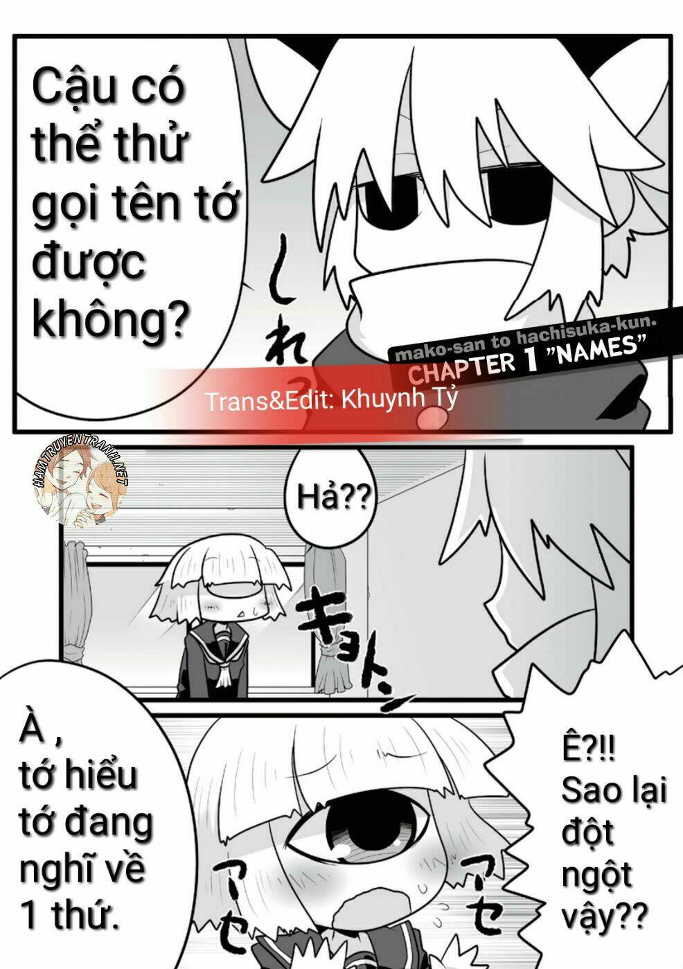 Mako-San Và Hachisuka-Kun: Chapter 1