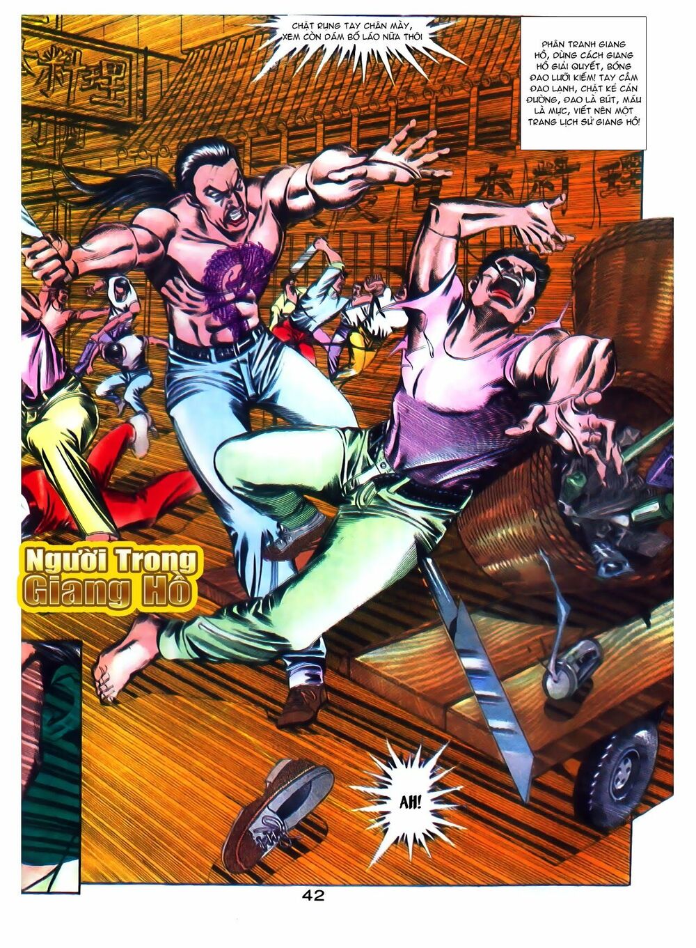 Người Trong Giang Hồ: Chapter 104: Tuổi trẻ máu lửa