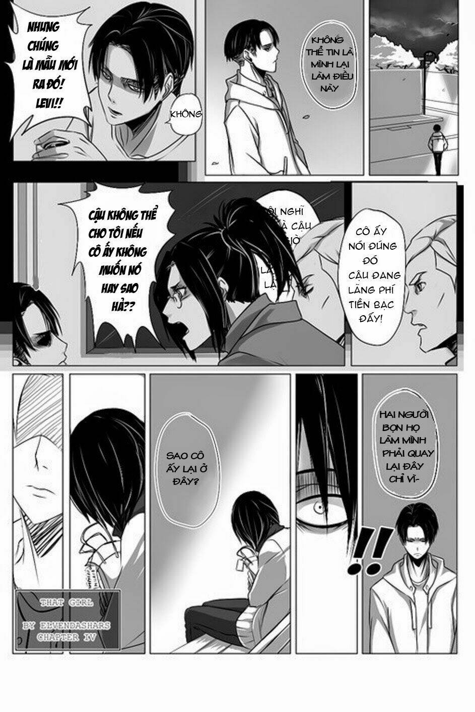 Đại Chiến Titan - Doujinshi Về Cuộc Tình Tay 4: Chapter 4