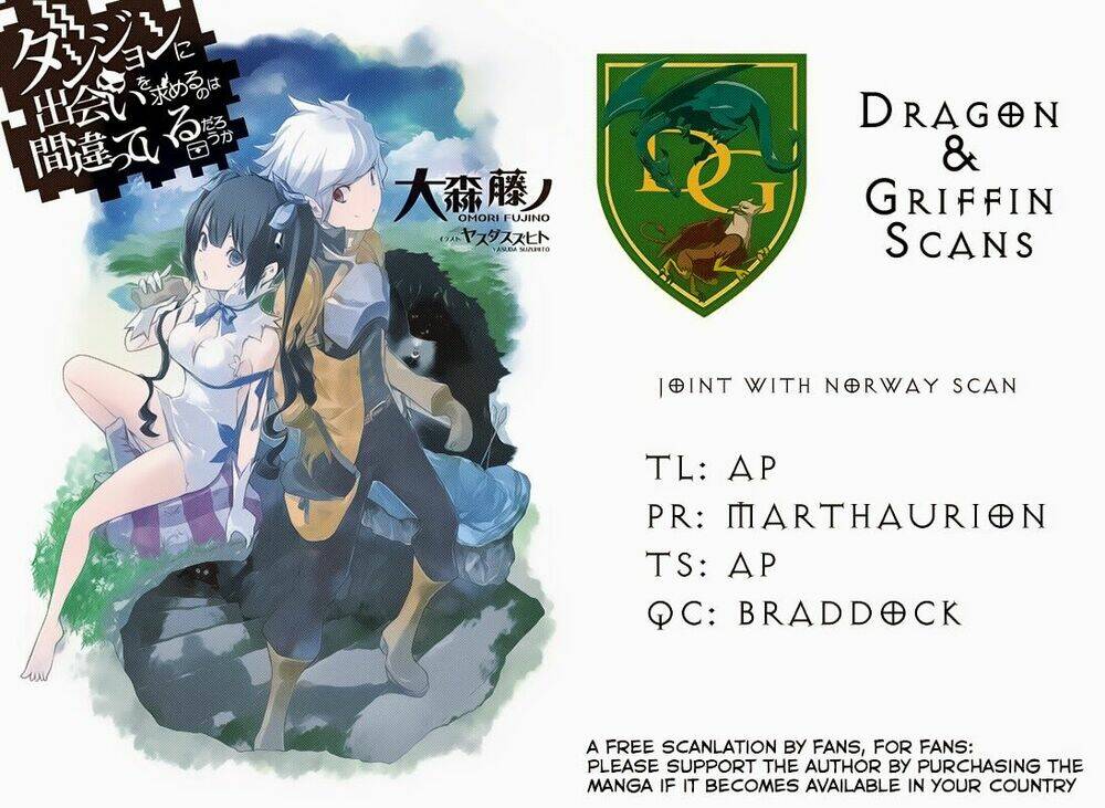 Dungeon Ni Deai O Motomeru No Wa Machigatte Iru Darou Ka: Chapter 9