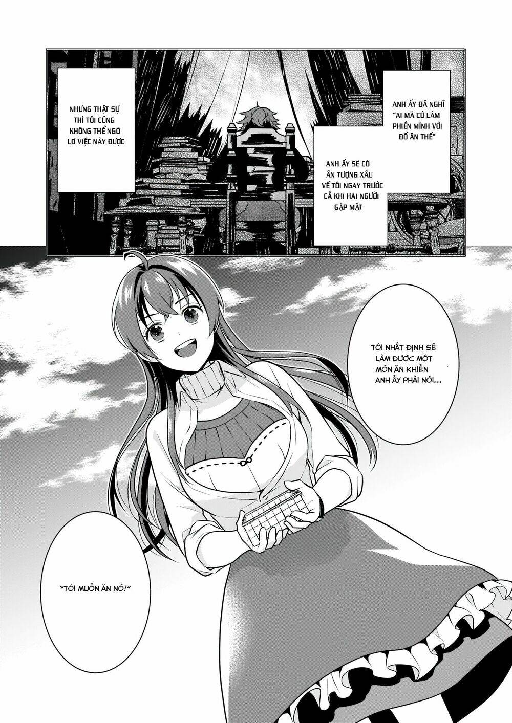 Tôi Trở Thành Thánh Nữ Bán Đồ Ăn Dạo Ở Thế Giới Khác: Chapter 2