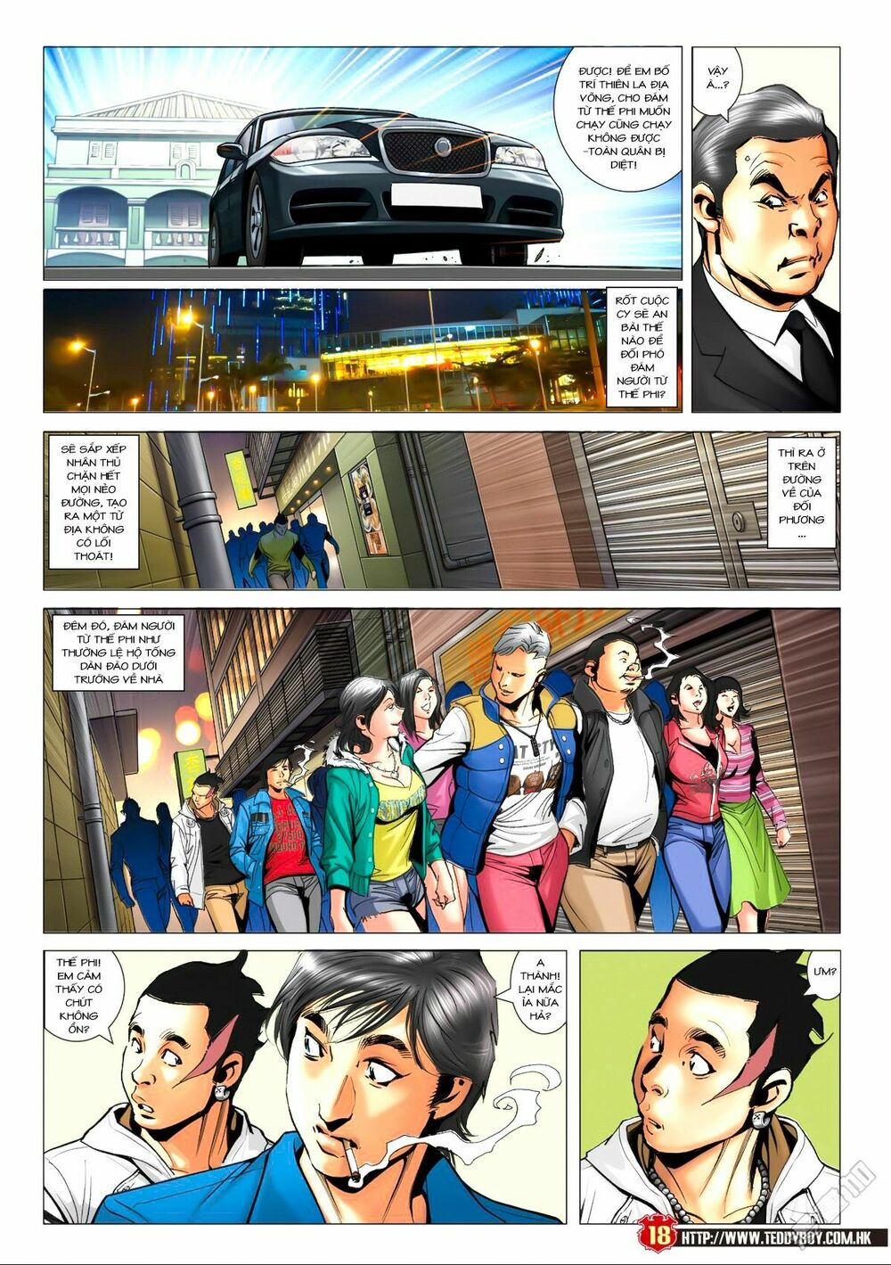 Người Trong Giang Hồ: Chapter 1576: Trần Hạo Nam vs Sơn Đông Hổ