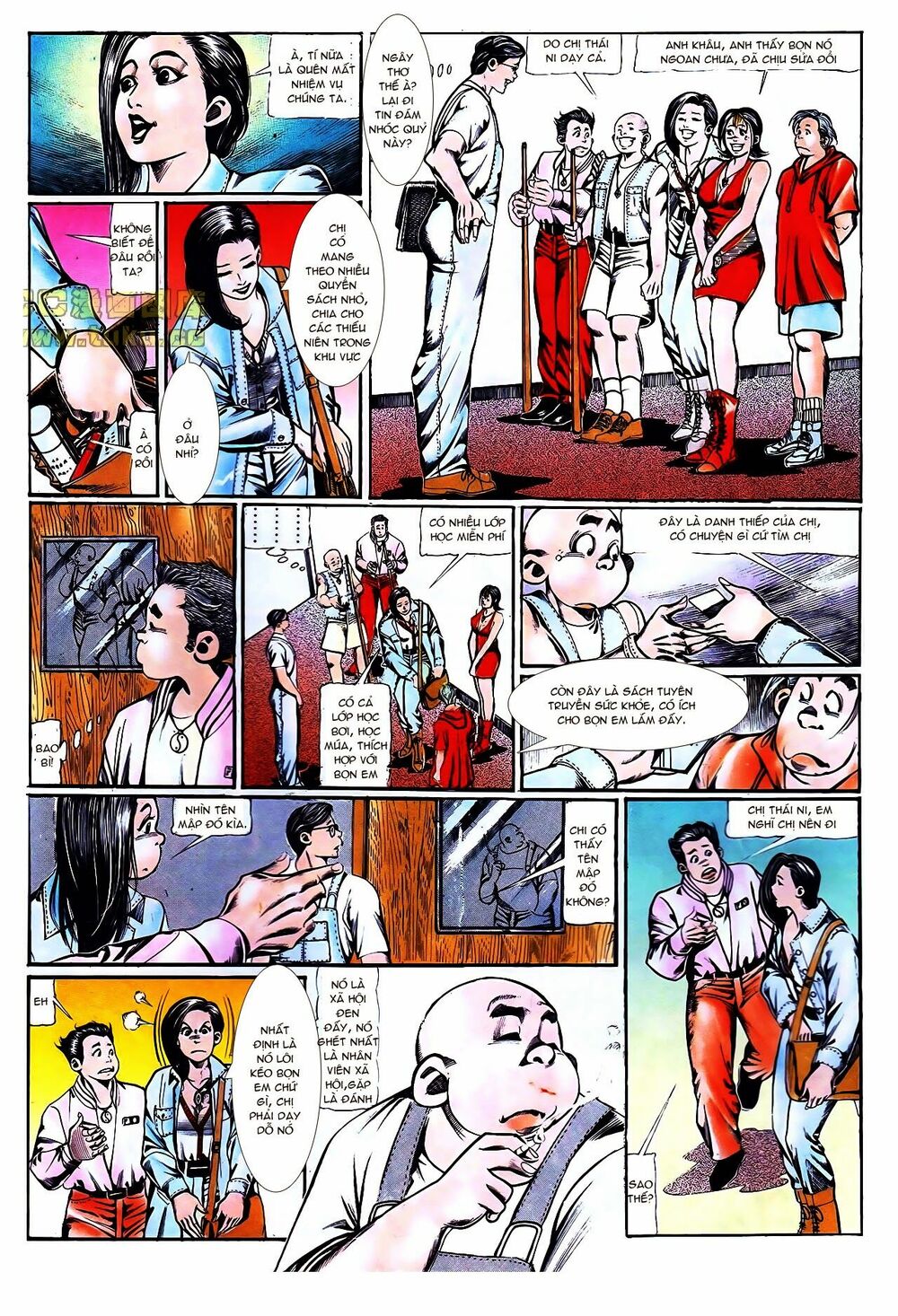 Người Trong Giang Hồ: Chapter 106: Nụ cười của Thái Ni