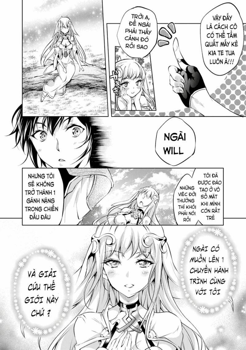 Kamigami Ni Sodaterare Shimo No, Saikyou To Naru: Chapter 3.2