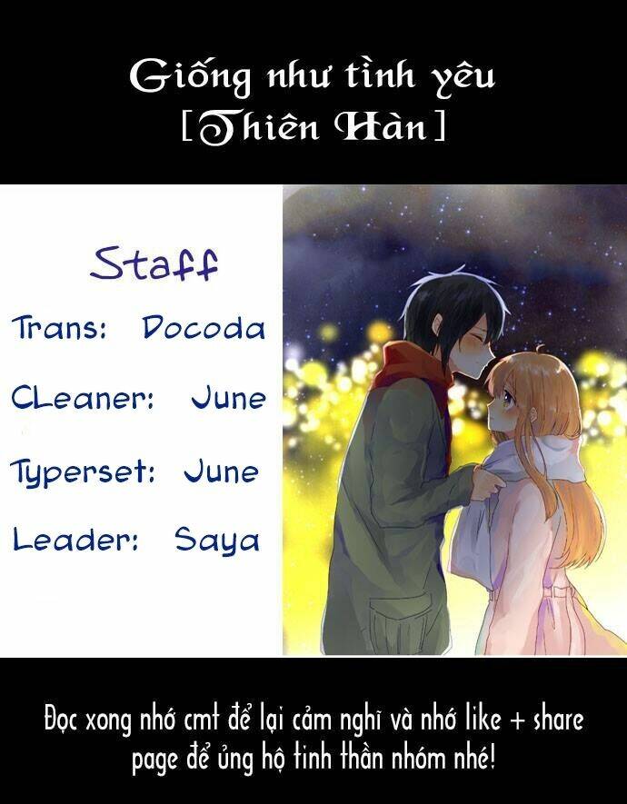 Giống Như Tình Yêu!: Chapter 19