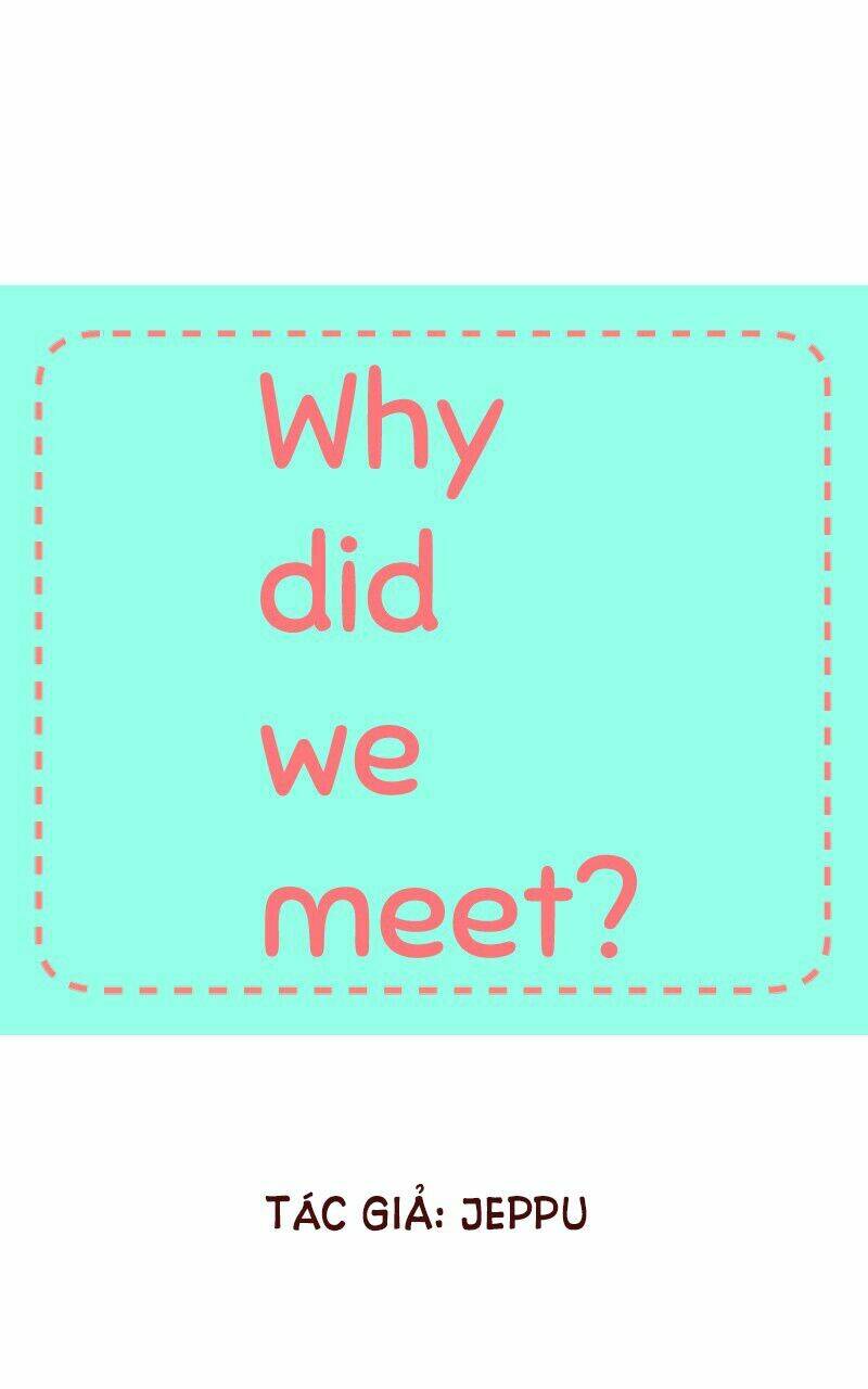 Why Did We Meet?: Chapter 4