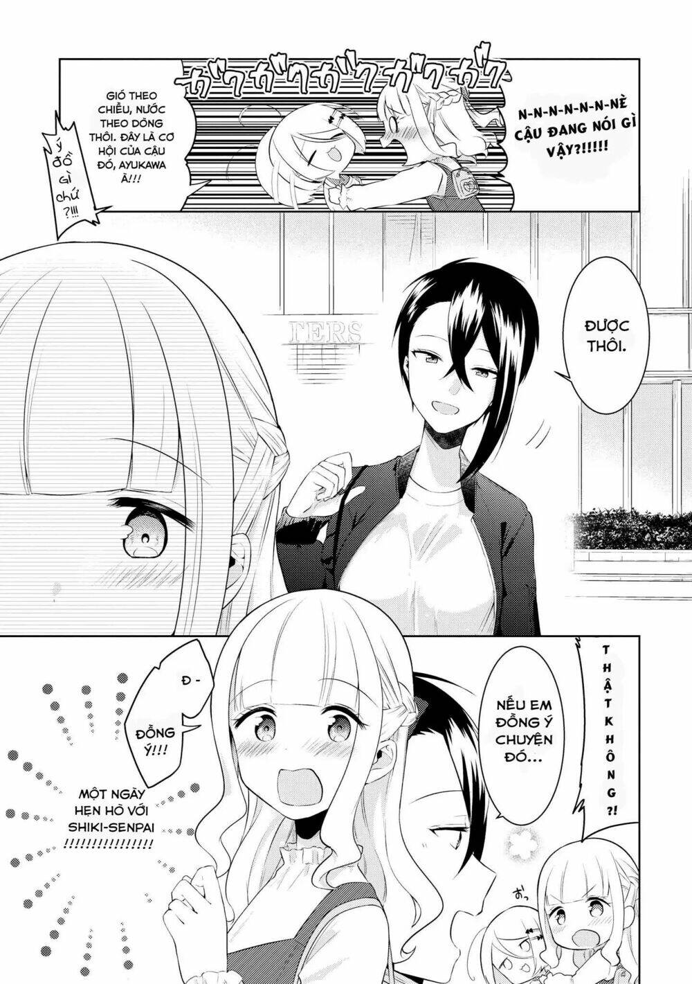 Ikemen Sugidesu Shiki-Senpai!: Chapter 3
