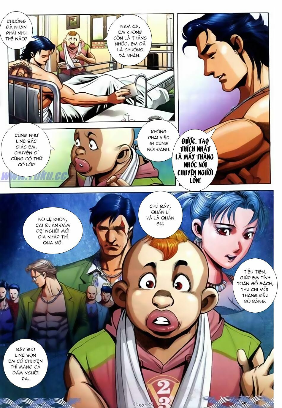 Người Trong Giang Hồ: Chapter 701: Bát Cường chi Tranh