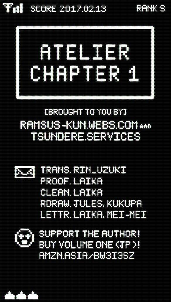 Tongari Booshi No Atorie: Chapter 1