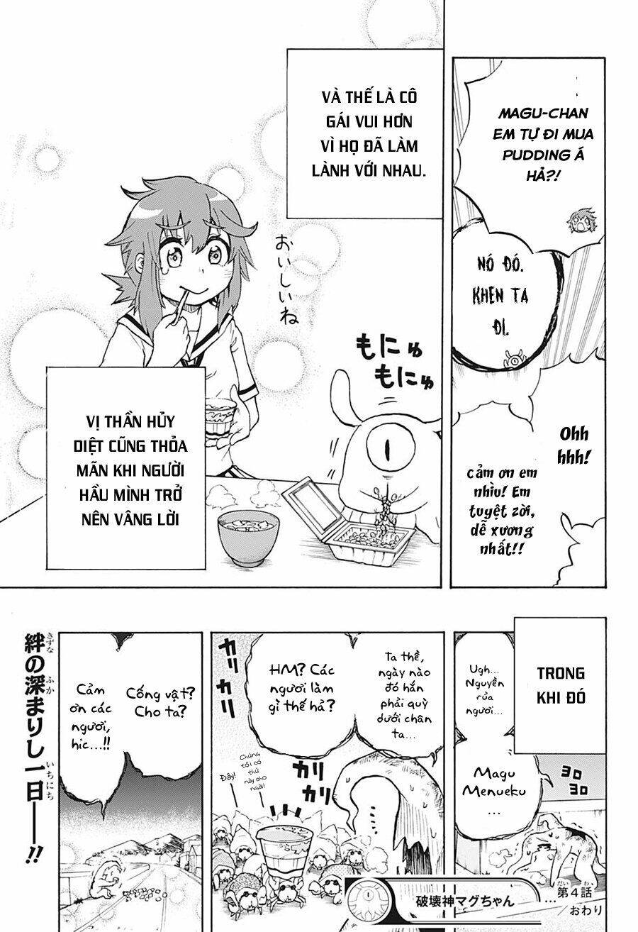 Thần Hủy Diệt: Magu-Chan: Chapter 4