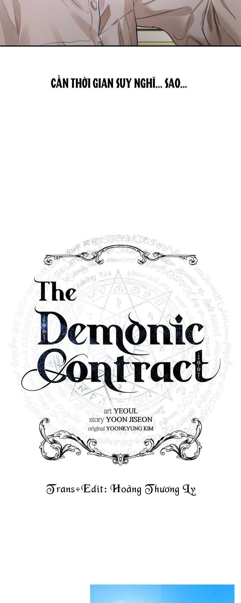 Khế Ước Của Ác Ma: Chapter 32