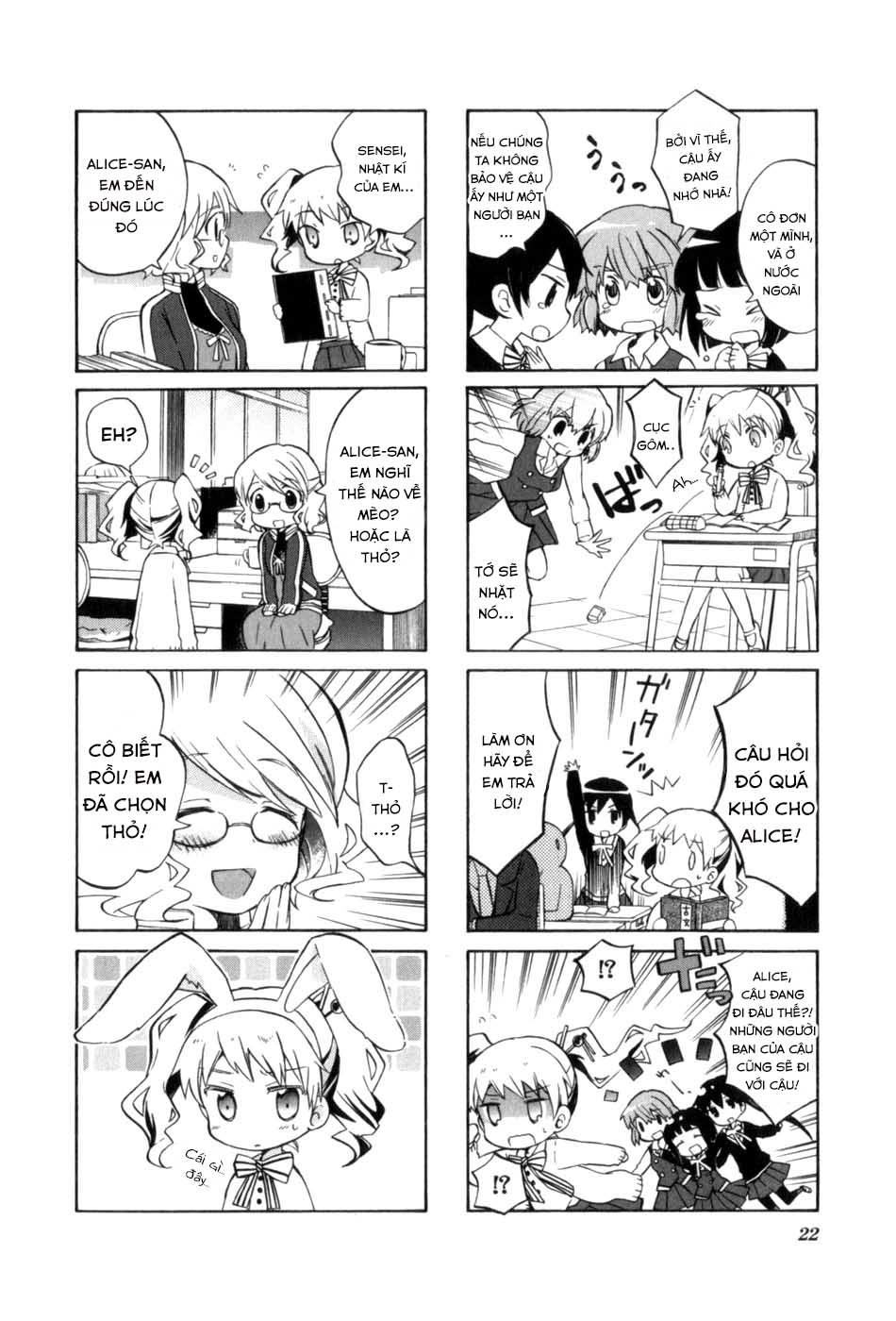 Kiniro Mosaic: Chapter 1