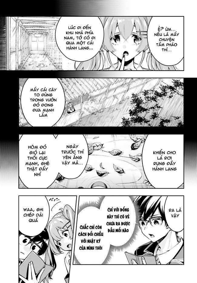 Tớ Sẽ Giải Đáp Bí Ẩn Của Cậu: Chapter 4.1