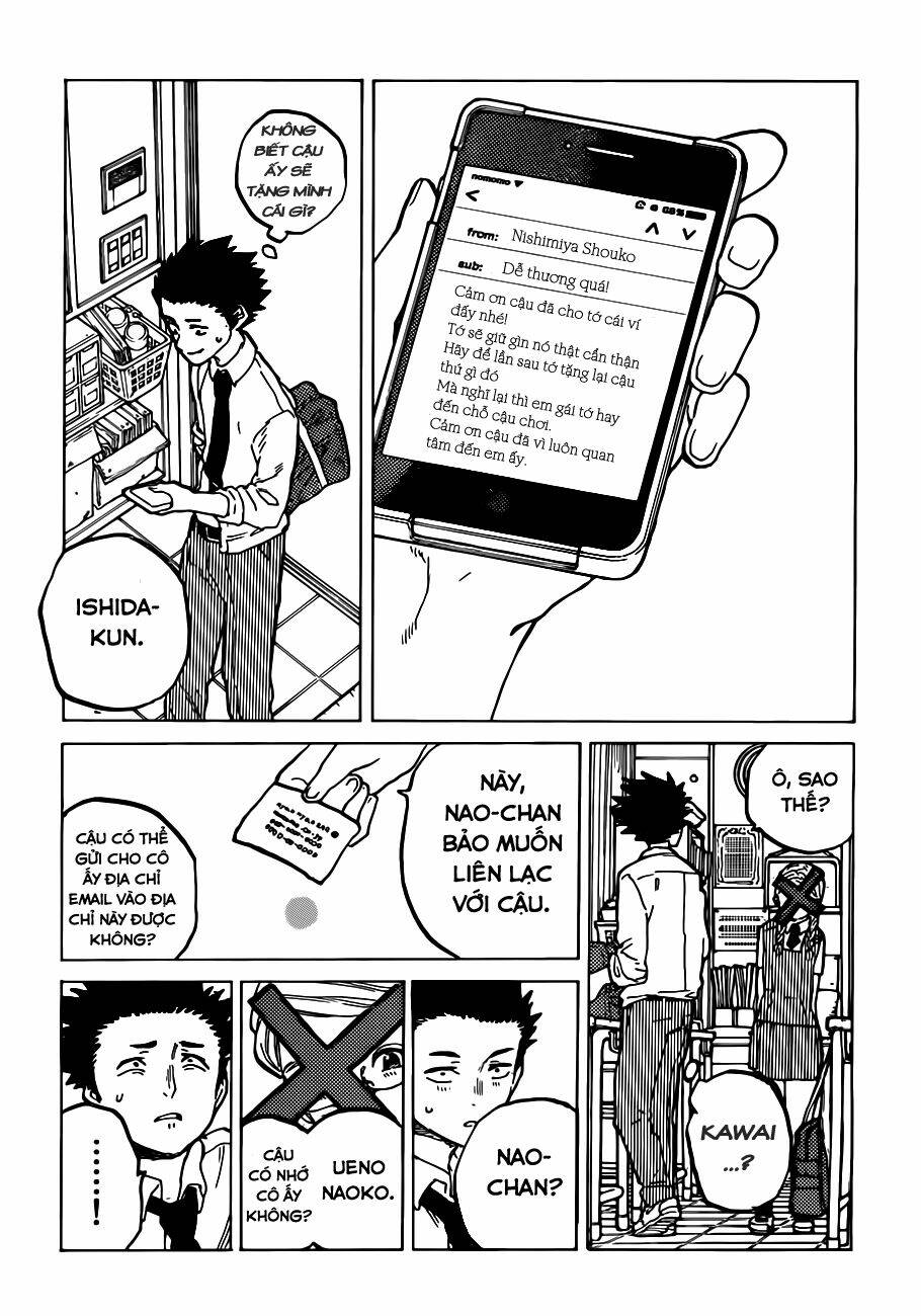 Koe No Katachi: Chapter 20