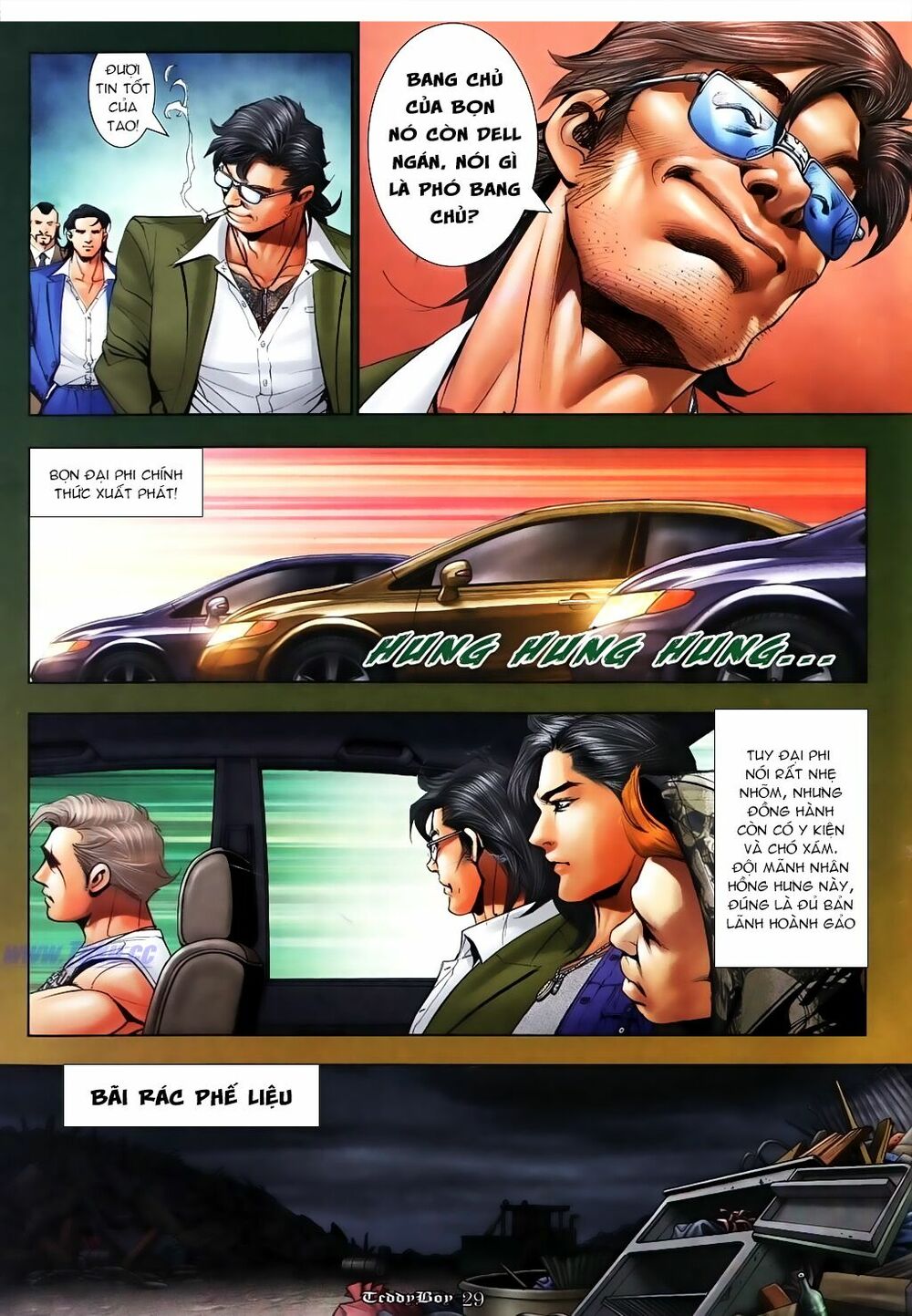 Người Trong Giang Hồ: Chapter 1081: Ép hổ nhảy tường