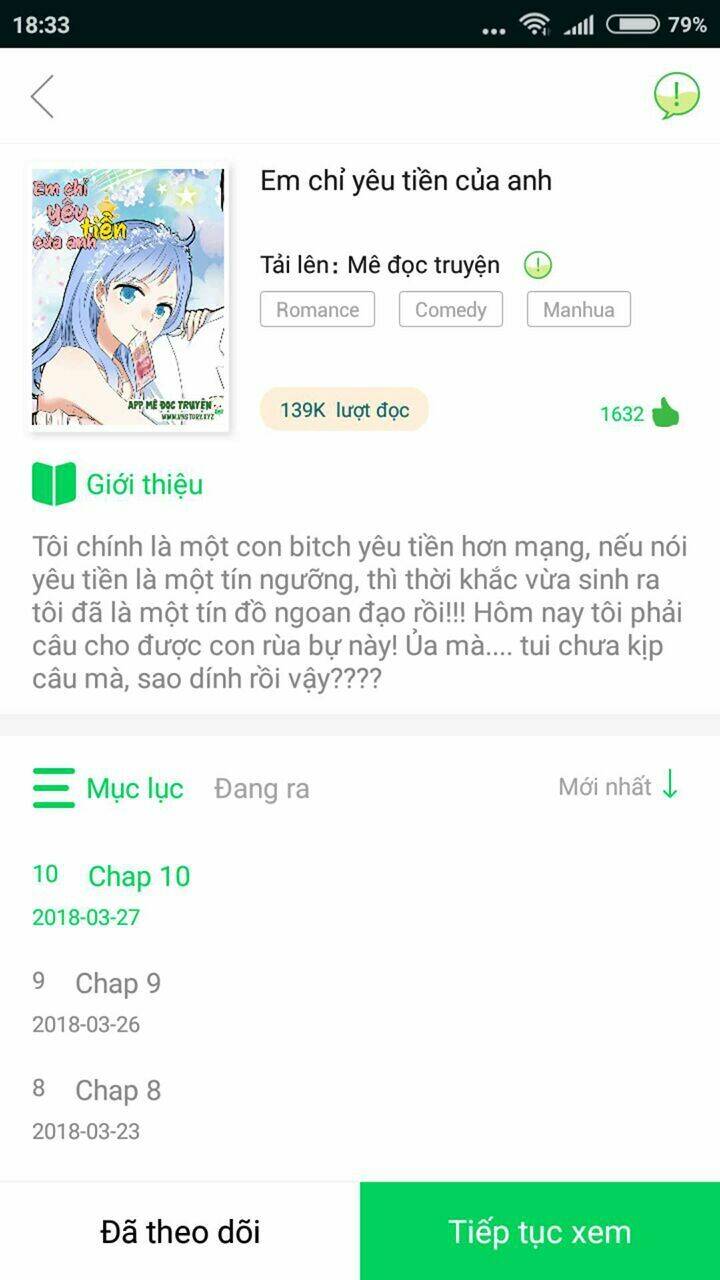Em Chỉ Yêu Tiền Của Anh: Chapter 6