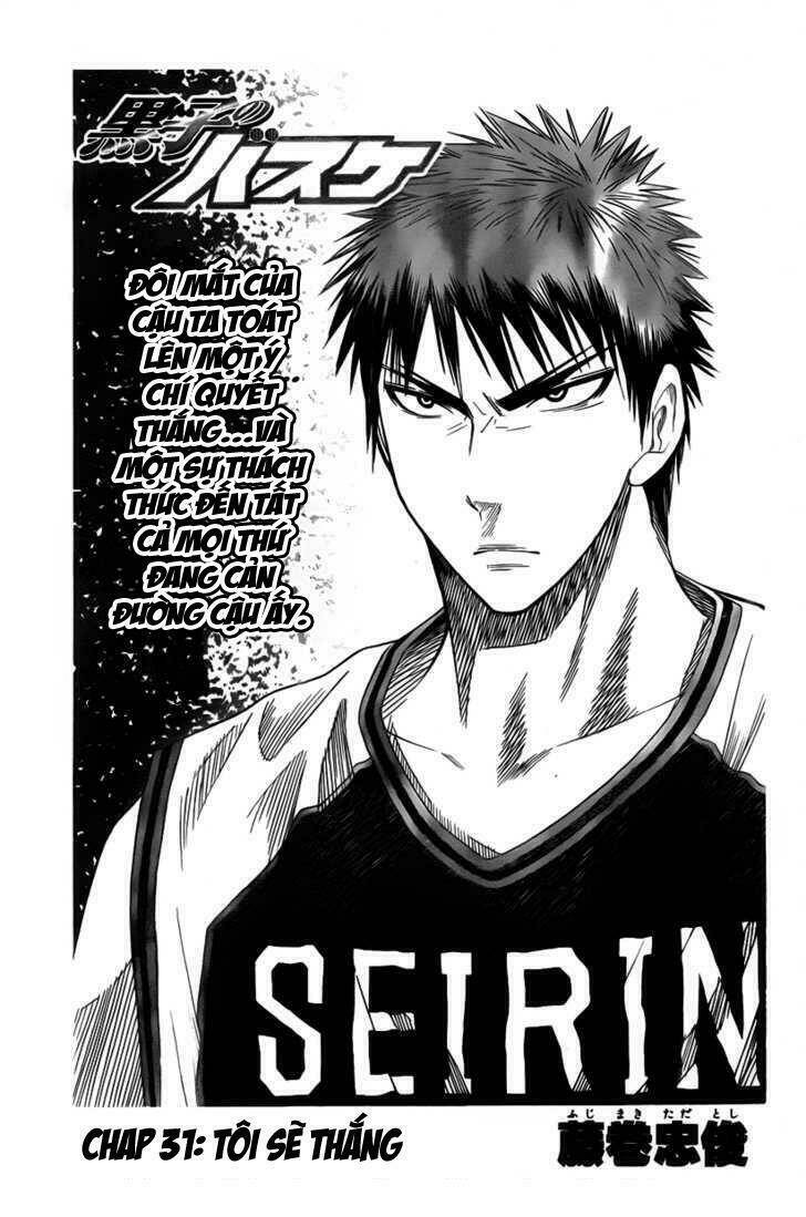 Vua Bóng Rổ Kuroko: Chapter 31