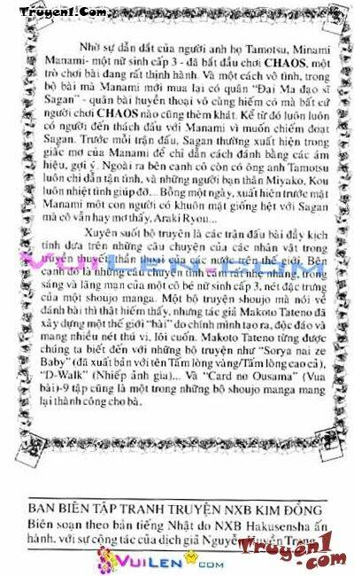 Vua bài: Chapter 1