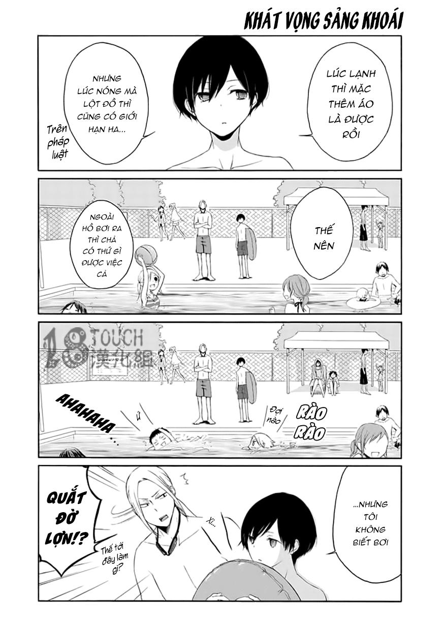 Tanaka-Kun Wa Itsumo Kedaruge: Chapter 24