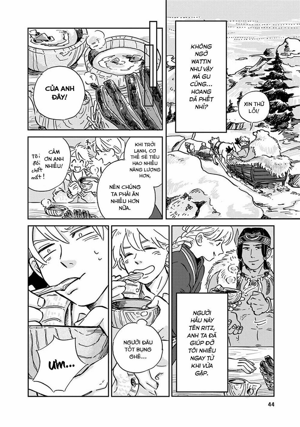 Hokuou Kizoku To Moukinzuma No Yukiguni Karigurashi: Chapter 13