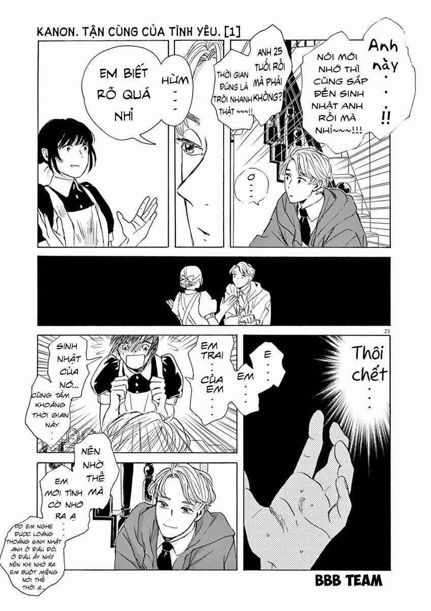 Kanon - Tận Cùng Của Tình Yêu.: Chapter 1