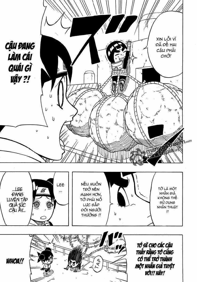 Cửu Vĩ Hồ Ly Ngoại Truyện Rock Lee: Chapter 4