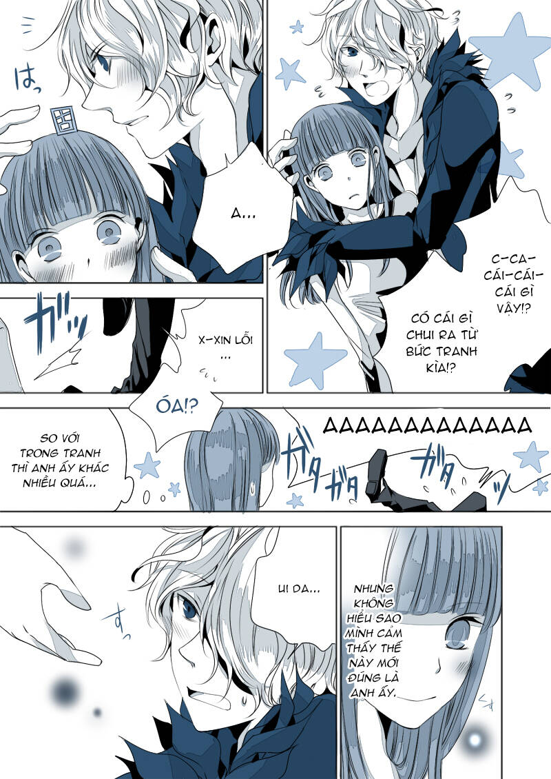 Ib Doujinshi - Ao Meikyuu No Ou: Chapter 1