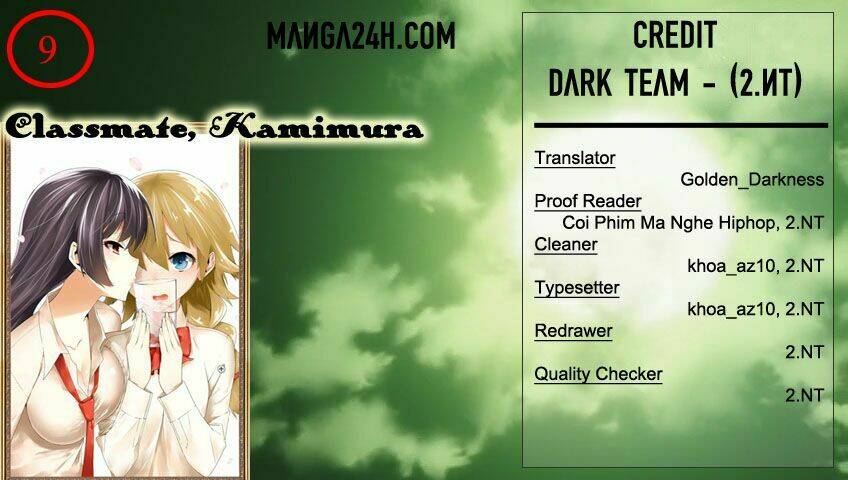 Classmate, Kamimura Yuuka Wa Kou Itta: Chapter 9