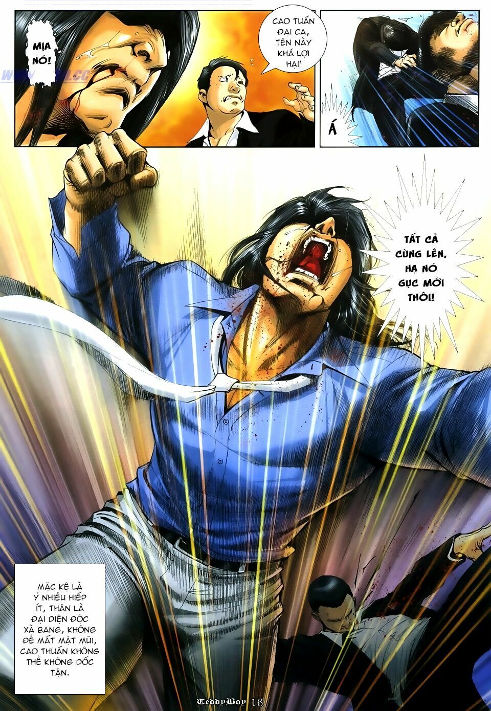 Người Trong Giang Hồ: Chapter 1066: 1 vs 20