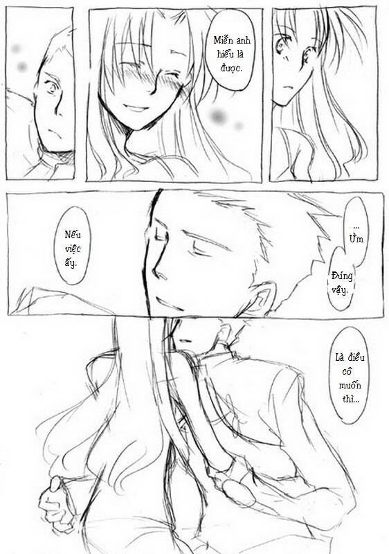 Chén thánh: Đêm Định Mệnh - Doujinshi Archer x Rin: Chapter 6