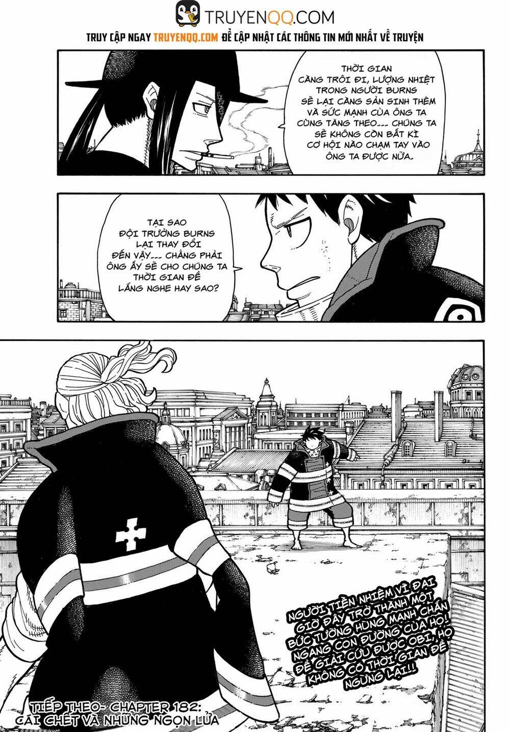 Biệt Đội Lính Cứu Hỏa: Chapter 181
